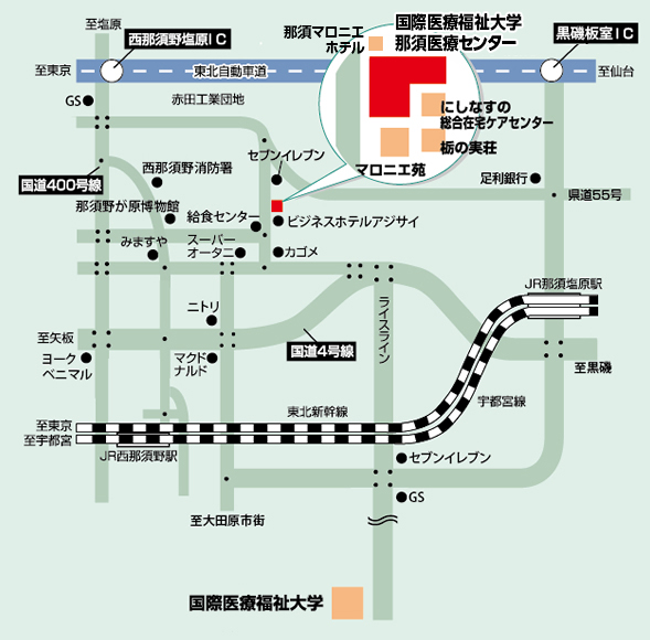 アクセスマップ